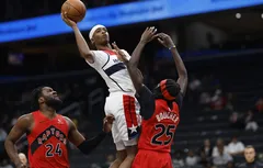 Bilal Coulibaly noircit la feuille face aux Raptors