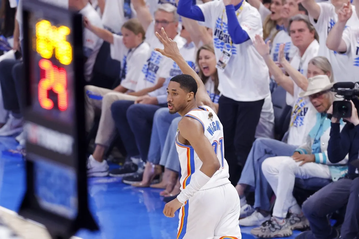 Aaron Wiggins avec le Thunder