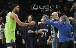 Les adieux de Karl-Anthony Towns à “la famille des Wolves”