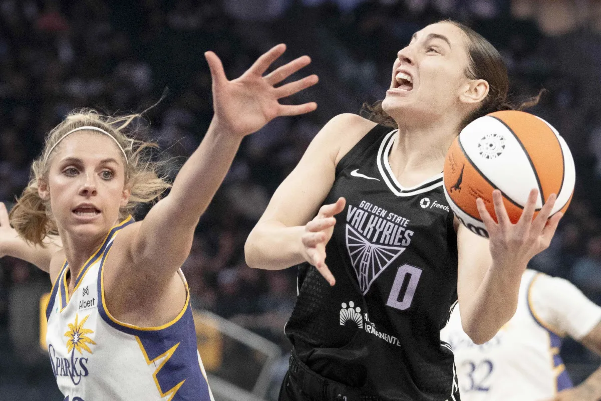 Carla Leite et les Golden State Valkyries