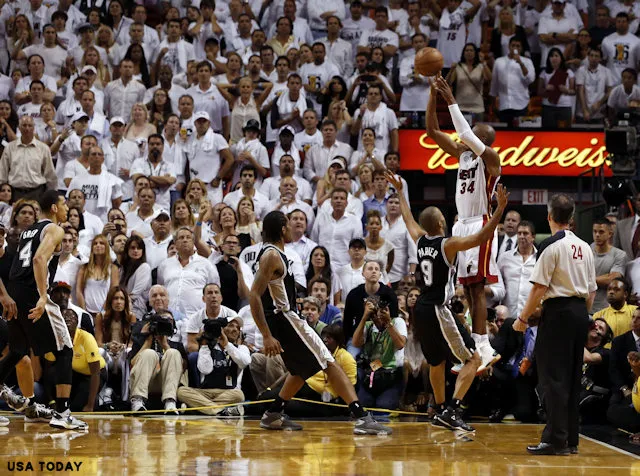 le shoot miraculeux de Ray Allen