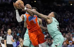 Le Thunder déroule à Charlotte pour une 25e victoire en 30 matchs