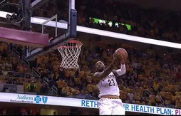 Le MVP de la nuit : LeBron James en triple double (23 pts, 11 rbds, 11 pds)