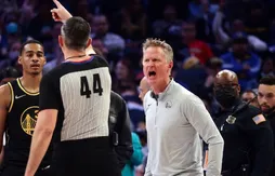 Steve Kerr a tenté de réveiller ses troupes en se faisant expulser