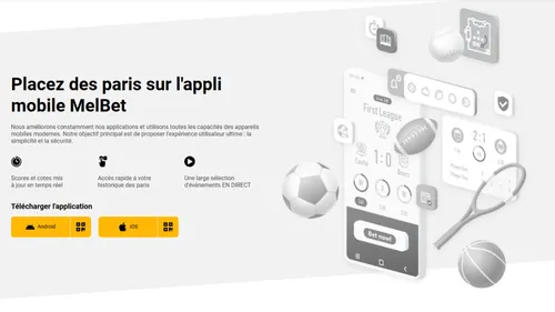 Télécharger MelBet APK Android dernière version gratuitement