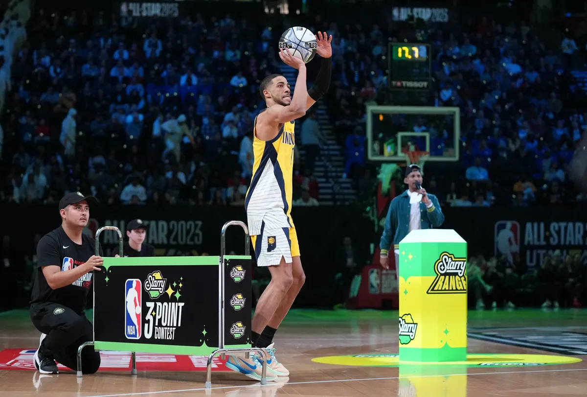 Tyrese Haliburton concours à 3-pts