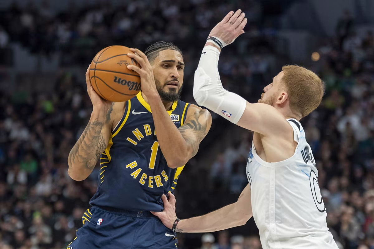 Obi Toppin (Pacers) contre les Wolves