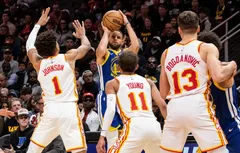 En prolongation, Atlanta résiste aux 60 points de Stephen Curry !