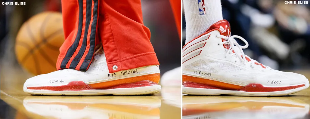 Chaussures de Nicolas Batum