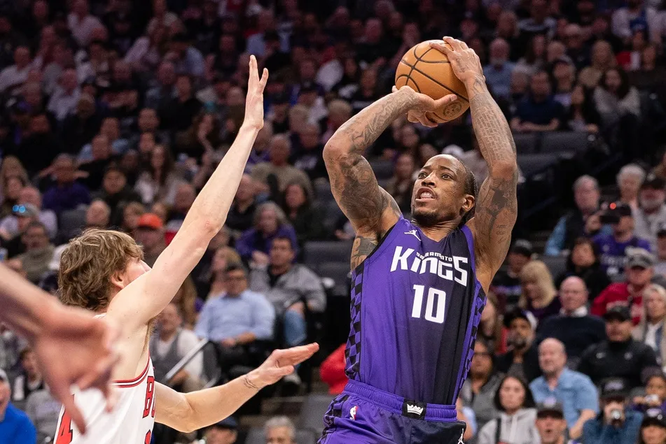 DeMar DeRozan avec les Kings