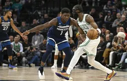 Les Celtics font craquer les Wolves, au propre comme au figuré