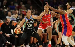 Sabrina Ionescu martyrise le Mercury