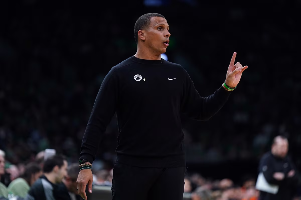Joe Mazzulla, l'entraîneur des Celtics