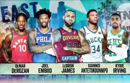 All-Star Game : LeBron James et Stephen Curry nommés capitaines