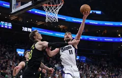 Les Kings d’un grand Domantas Sabonis enfoncent le Jazz