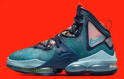 La LeBron 19 “Fast Food” en version bleue
