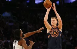 Kristaps Porzingis toujours pas autorisé à courir