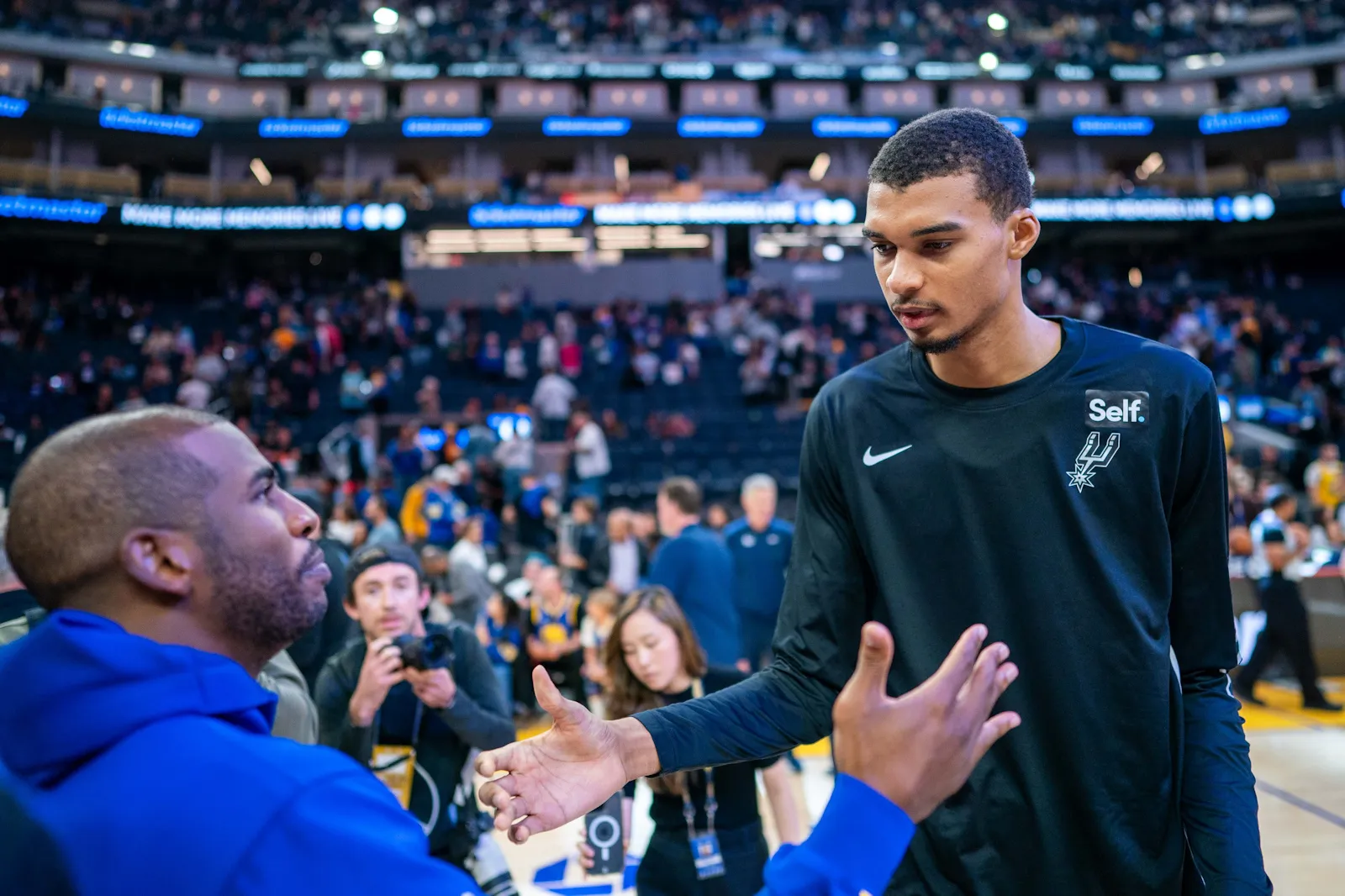 Chris Paul Spurs Victor Wembanyama