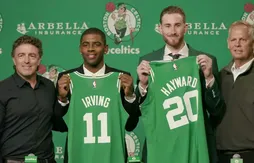 Les meilleurs moments de la présentation de Gordon Hayward et Kyrie Irving