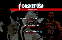 Programme du soir | Le choc des champions entre Milwaukee et Golden State