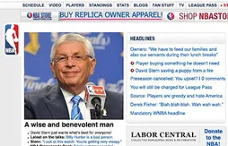 [vu ailleurs ] NBA.com version décalé