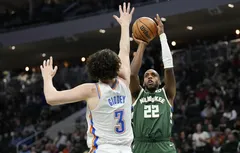 Khris Middleton ne voulait pas manquer son second triple-double en carrière