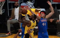 LeBron James et les Lakers matent le Thunder en prolongation