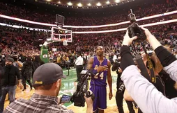 Kobe Bryant fait ses adieux à Boston en vainqueur