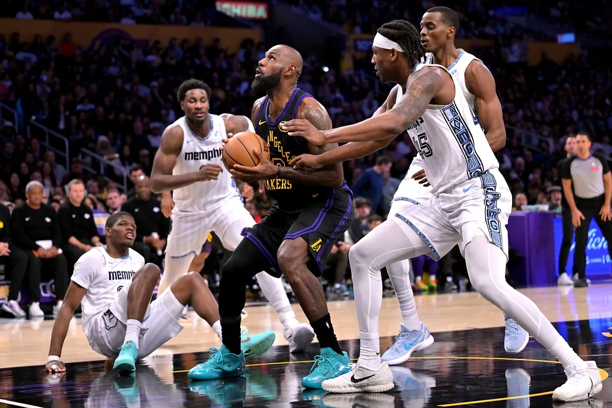LeBron James et les Lakers