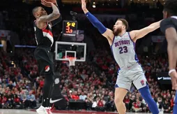Vainqueurs difficiles de Detroit, les Blazers se rapprochent du podium