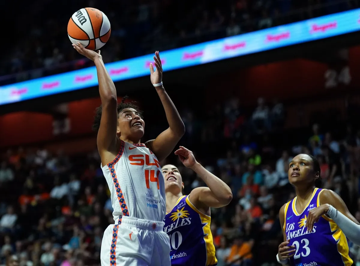 Kelsey Plum avec les Sparks
