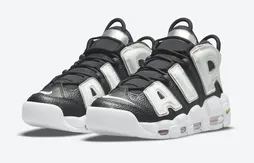 Une pointe de vert sur la Nike Air More Uptempo