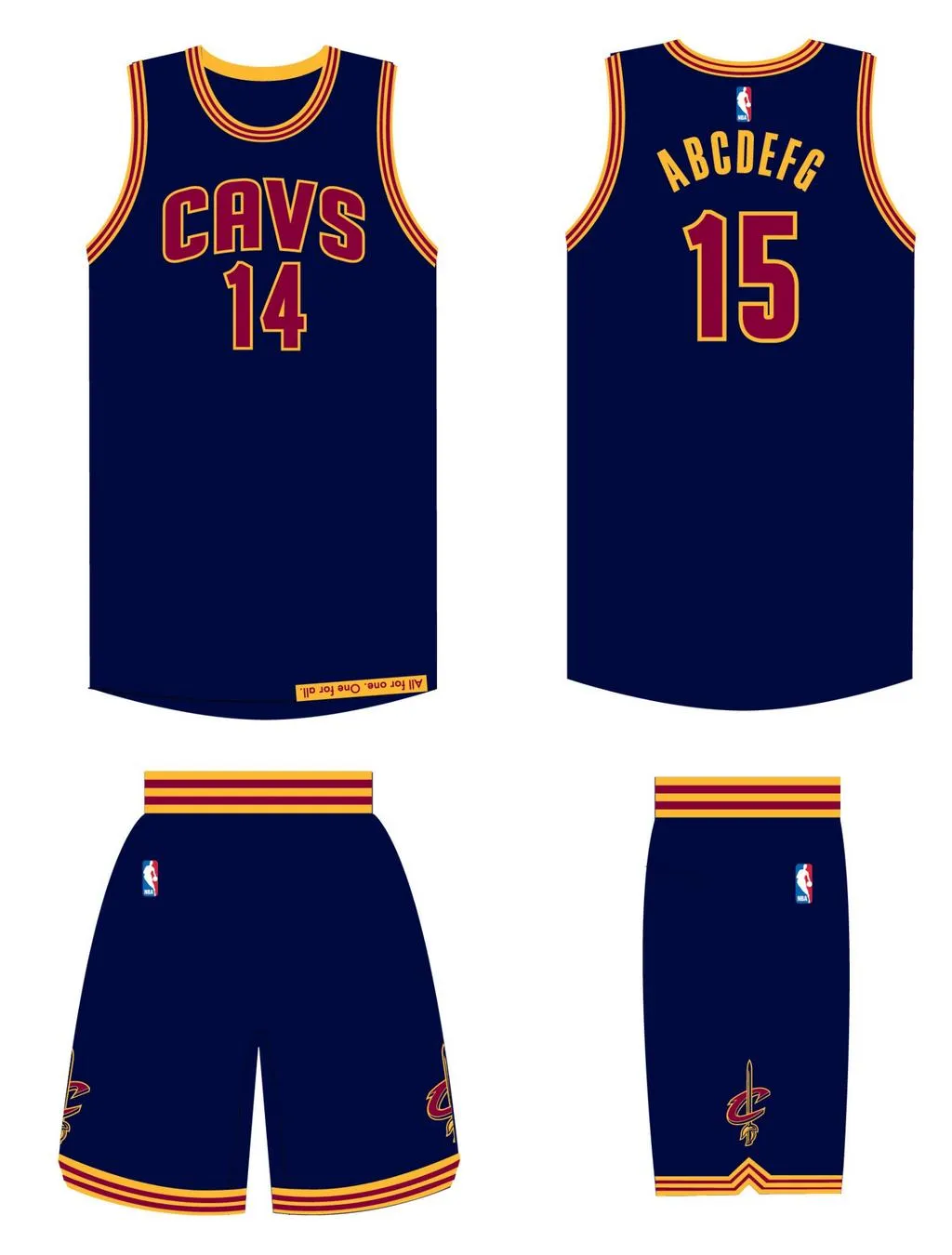 Nouveau maillot Cavs