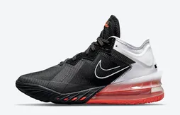 Une LeBron 18 couleur “cœur de lion”