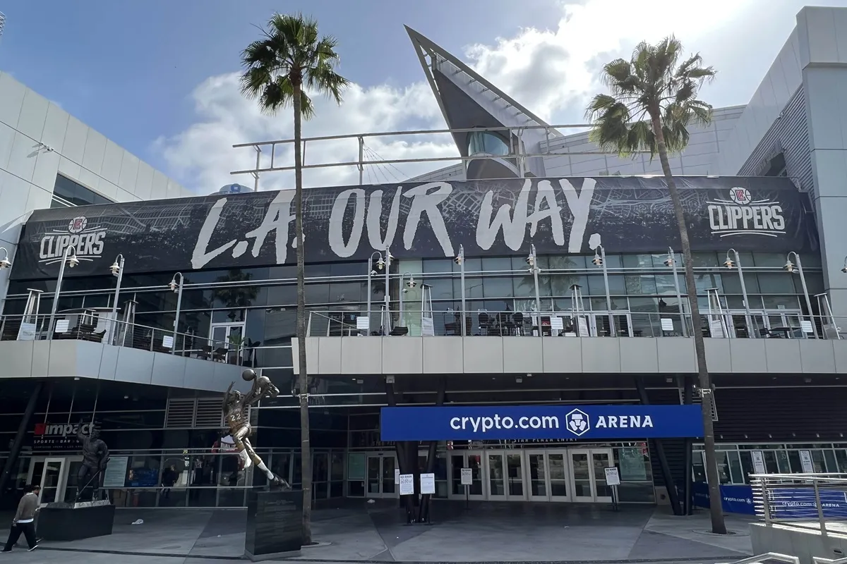 Crypto.com Arena Lakers Clippers