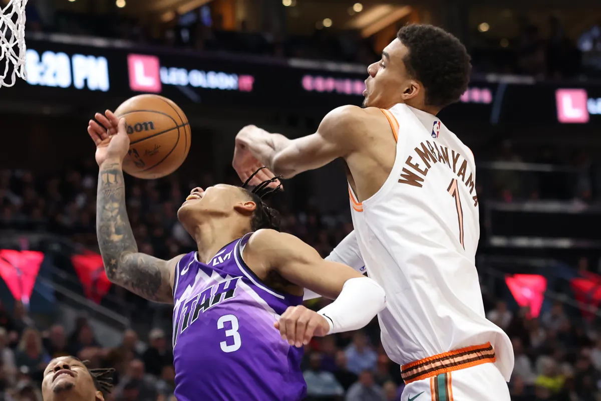 Victor Wembanyama avec les Spurs