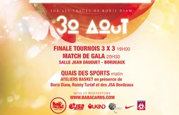 Présentation du match de charité de Boris Diaw