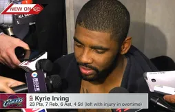 Kyrie Irving inquiet pour son genou