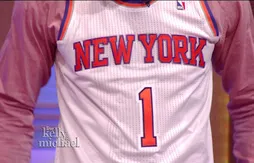 Amare Stoudemire présente le nouveau maillot des Knicks