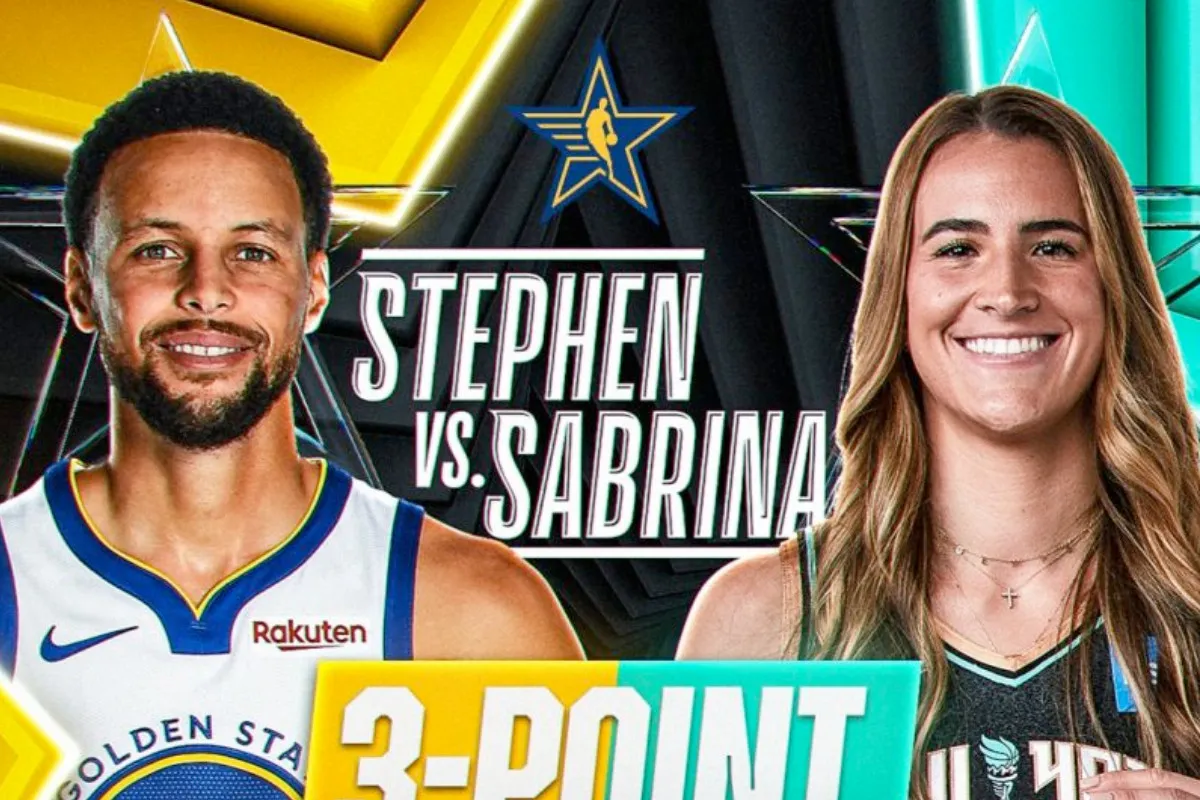 Stephen Curry et Sabrina Ionescu