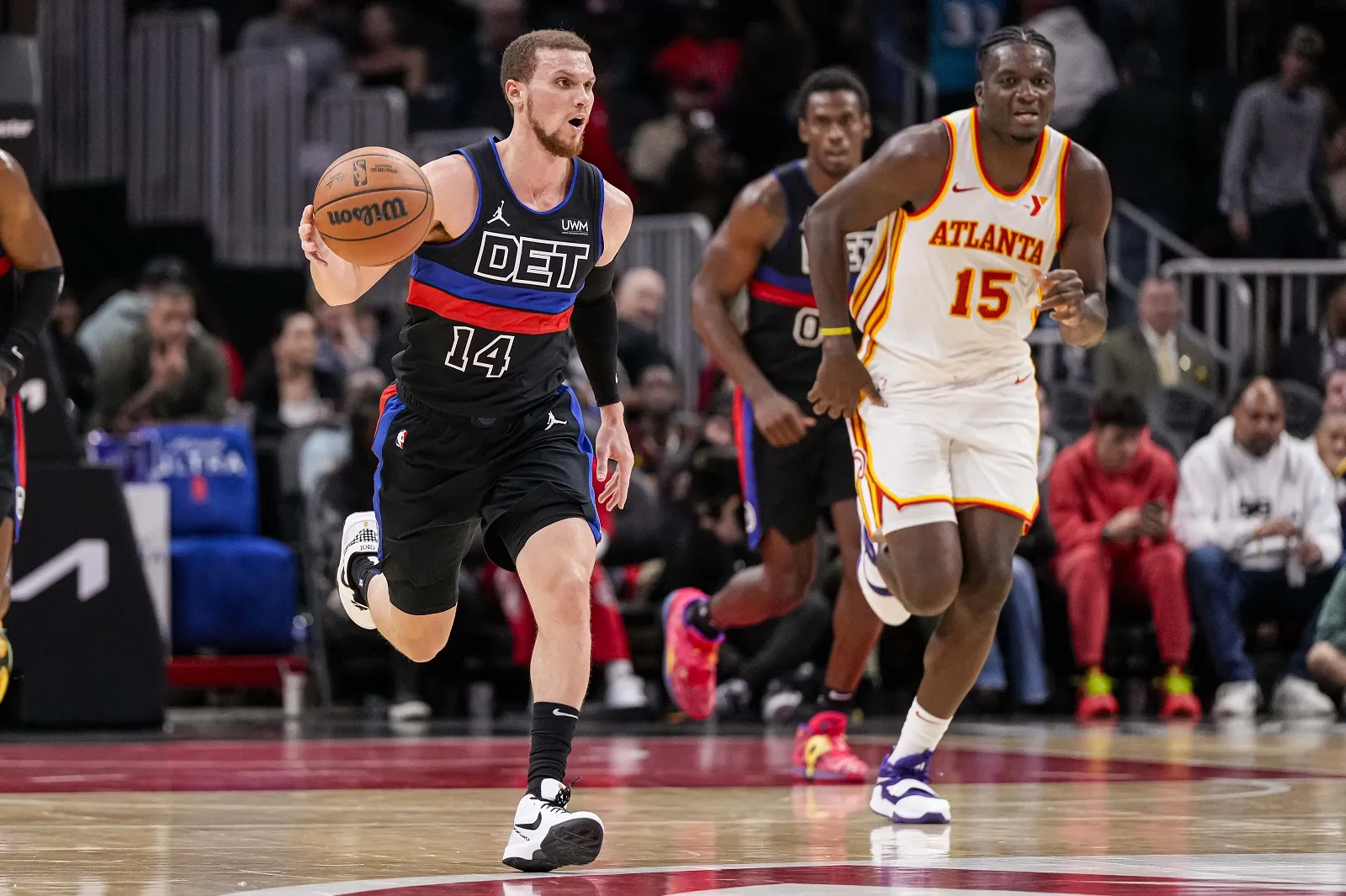 Malachi Flynn (Pistons) auteur de 50 points contre les Hawks