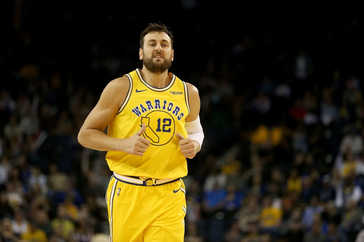 Andrew Bogut avec les Warriors en 2019