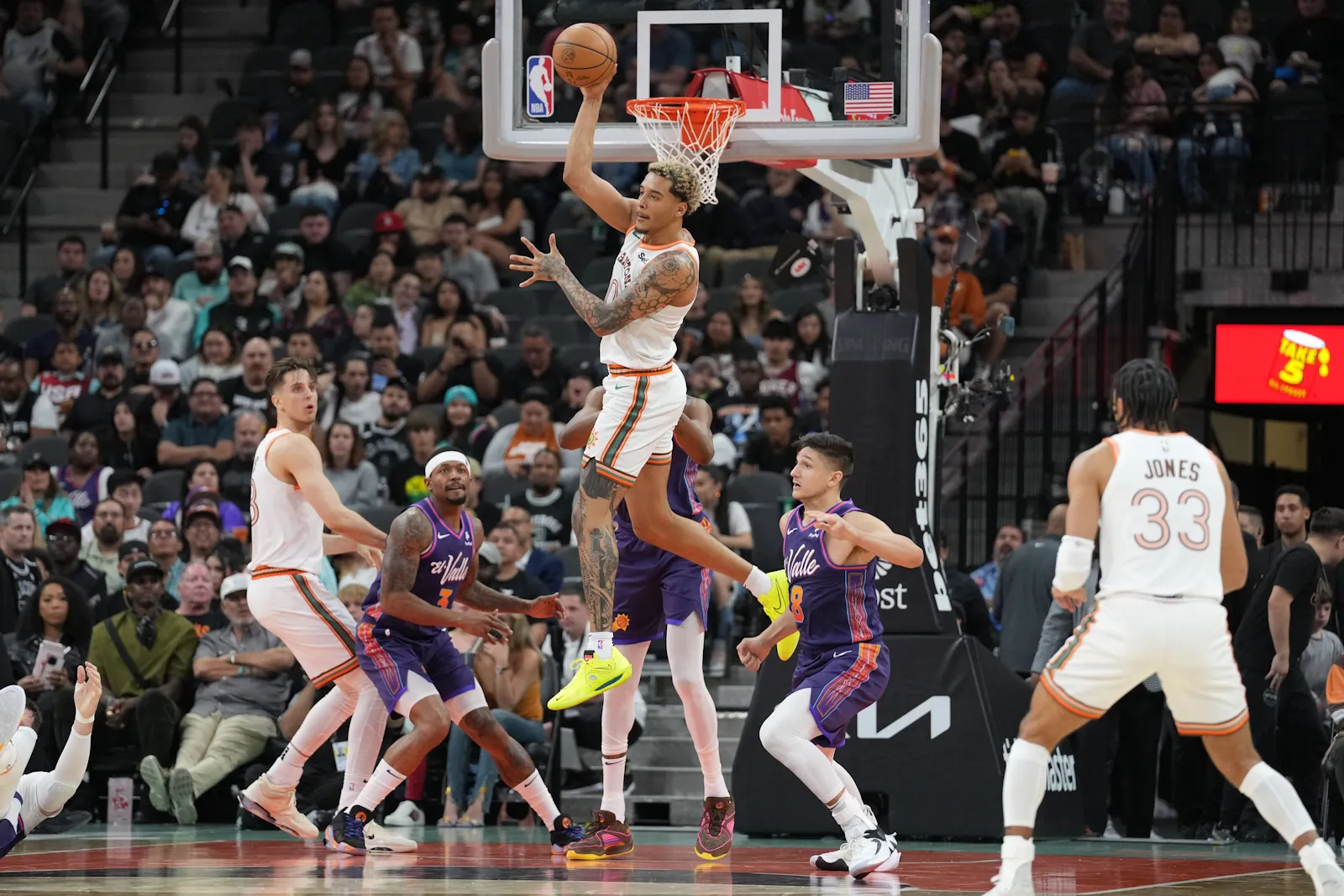 Jeremy Sochan supplée Victor Wembanyama