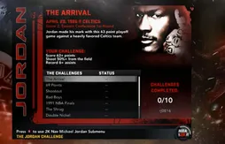 NBA 2K11 : gros plan sur le Jordan Challenge