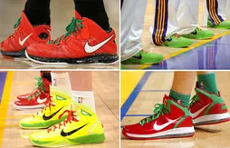 Matches de Noël : les chaussures des stars