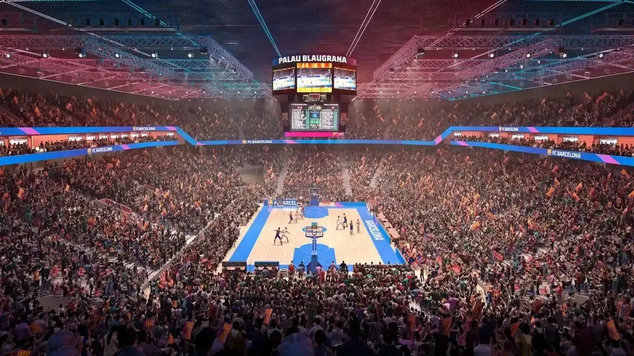 Le Nou Palau Blaugrana, la nouvelle salle du FC Barcelone