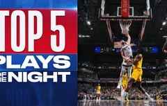 Le Top 5 de la nuit | Domantas Sabonis écrase Tony Bradley