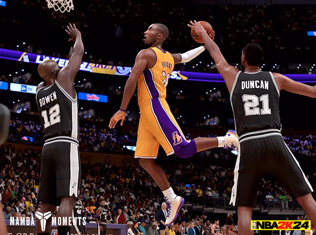 Les "Mamba Moments" dans NBA 2K24
