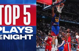 Le Top 5 de la nuit | Aaron Gordon sanctionne les Clippers