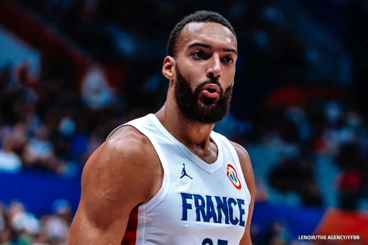 Rudy Gobert en Equipe de France